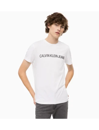 Pánske tričko OU34 biela - Calvin Klein Pánske tričko OU34 biela - Calvin Klein