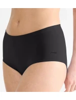 Dámske nohavičky s vysokým pásom GO Sense 2P - BLACK - black 0004 - SLOGGI