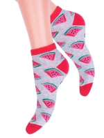 Dámske členkové ponožky Steven art.114