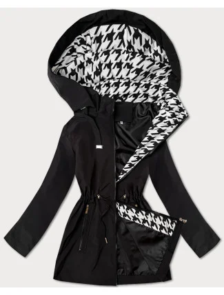 Tenká bunda s ozdobnou podšívkou J Style black (16M9252-392) Tenká bunda s ozdobnou podšívkou J Style black (16M9252-392)