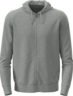 Stedman Classic Zip Hoodie Mikina s kapucňou „Classic“ 05.4500 sivá melírovaná
