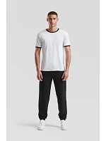 Fruit of the Loom Classic Elasticated Jog Pants Tepláky 16.4026 melírovaná šedá Fruit of the Loom Classic Elasticated Jog Pants Tepláky 16.4026 melírovaná šedá