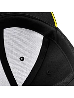 Beechfield B 20 6-panelová sendvičová čiapka „Athleisure“ 53.0020 čierna/grafitovo šedá