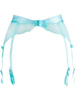 Podväzkový pás V-11022 modrý - Axami