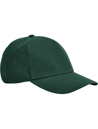 Beechfield B 825 5-panelová čiapka EarthAware® 53.0825 fľaškovozelená