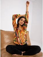 Blúzka DHJ BZ 6033.21P tmavo žltá