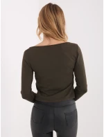 Blúzka WT BZ A1159.93 tmavohnedá