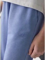 Dievčenské tepláky typu jogger 4F - denim