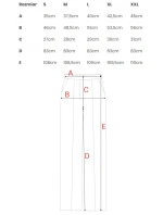 Nohavice s lakom S418 čierne - Stylove