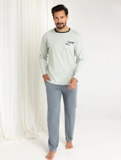 Regina 484 long/r M-XL Z25/26 pánske pyžamo