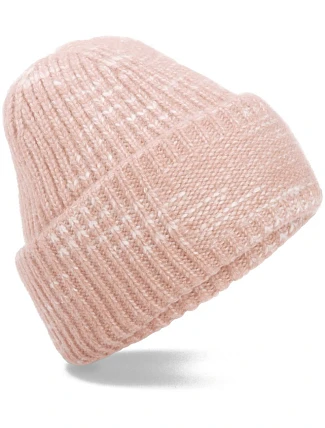 Beechfield B 330R Pletená čiapka s nášivkou „Chunky Knit“ 53.330R strawberry haze Beechfield B 330R Pletená čiapka s nášivkou „Chunky Knit“ 53.330R strawberry haze