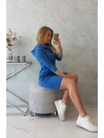 Džínsové šaty s kapucňou a vreckami Džínsové šaty s kapucňou a vreckami