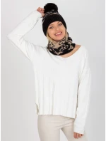 Dámska čiapka AT CZ CM 317 čierna a béžová