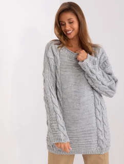 BA SW 8047 jumper.92P sivá