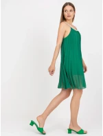 Šaty DHJ SK 0010.35 tmavo zelená