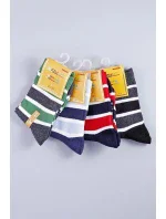 Chlapčenské ponožky 4pcs B502D viacfarebná - Gemini