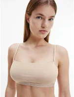 Dámska bralettka 2 pack 000QF6040E - W5I - Béžová - Calvin Klein Dámska bralettka 2 pack 000QF6040E - W5I - Béžová - Calvin Klein