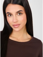 Blúzka RV BZ A1093.77 tmavohnedá