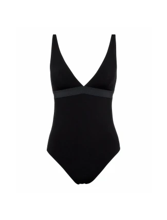 Dámske jednodielne plavky KW0KW02137-BEH - Calvin Klein