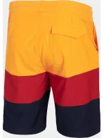 Pánske plavecké šortkyH4L21-SKMT004 oranžovo-červeno-čierne - 4F Pánske plavecké šortkyH4L21-SKMT004 oranžovo-červeno-čierne - 4F