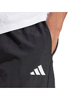 Pánske nohavice adidas Essential Small Logo Woven Open Hem, čierne, JM1778 Pánske nohavice adidas Essential Small Logo Woven Open Hem, čierne, JM1778