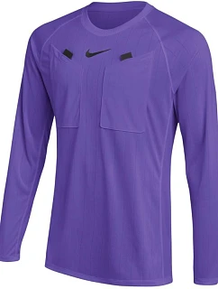Pánske tričko Nike Dri-FIT Referee III s dlhým rukávom, fialové, HV8326, veľkosť 560 L