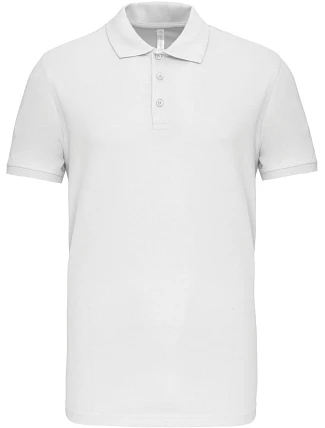 Kariban K 239 Pánske elastické polo tričko z piké 20.K239 biele Kariban K 239 Pánske elastické polo tričko z piké 20.K239 biele