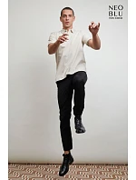 NEOBLU Orel Unisex piqué polo z hrubej bavlny 24.4337 optická biela NEOBLU Orel Unisex piqué polo z hrubej bavlny 24.4337 optická biela