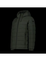 CMP pánska zimná športová bunda s kapucňou zateplená zelená (34K0167/F905)