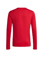 Adidas Entrada 26 detské tričko s dlhým rukávom červené KF5878