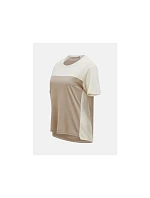 Tričko PEAK PERFORMANCE W Trail Wool Blend SS, béžové Tričko PEAK PERFORMANCE W Trail Wool Blend SS, béžové
