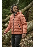 Tee Jays TJ 9646 Ľahká pánska prešívaná bunda s kapucňou 18.9646 dusty orange Tee Jays TJ 9646 Ľahká pánska prešívaná bunda s kapucňou 18.9646 dusty orange