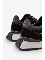 Sneakersy Męskie Big Star NN174321 Memory Foam System Czarne