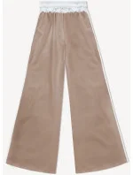 Dámske voľné nohavice v karamelovej farbe s lampášmi (764ART) Dámske voľné nohavice v karamelovej farbe s lampášmi (764ART)