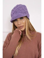 Roma Bis fleecová čiapka K235 fialová