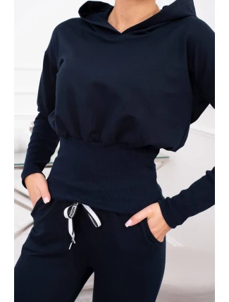 Sada so širokými rebrami tmavo modrá Sada so širokými rebrami tmavo modrá