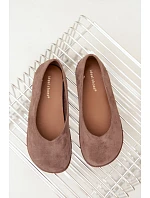 Dámske balerínky Barefoot Taupe Hollin Dámske balerínky Barefoot Taupe Hollin