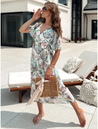ARABELLA šaty biele FashionStreet EY2502