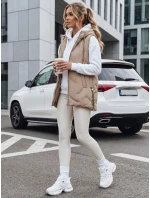 Dámska prešívaná vesta s kapucňou FashionStreet TY5107 Dámska prešívaná vesta s kapucňou FashionStreet TY5107