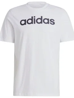 Tričko adidas Essentials Single Jersey s lineárnym vyšívaným logom M IC9276
