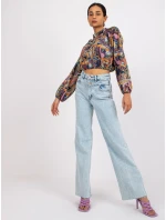 Blúzka DHJ BZ 15170.39 tmavo modrá