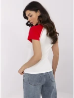 Tričko NM TS V7940.17 biele a červené Tričko NM TS V7940.17 biele a červené