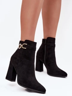 Topánky na podpätku model 216951 Krok vo veľkom štýle
