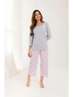 Regina 711 3/4 M-XL Z25/26 dámske pyžamo