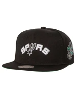 Mitchell & Ness NBA San Antonio Spurs Triple Play Snapback Cap HS8578-SASBLCK