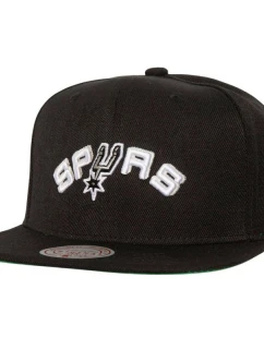 Mitchell & Ness NBA San Antonio Spurs Triple Play Snapback Cap HS8578-SASBLCK