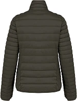 Kariban K 6121 Ľahká dámska prešívaná bunda 20.6121 tmavá khaki