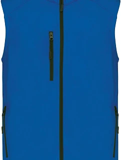 Kariban K 403 Pánska 3-vrstvová softshellová vesta 20.K403 aqua blue
