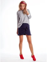 Dámska sukňa YP SD ATD1471.27 tmavomodrá - Yups