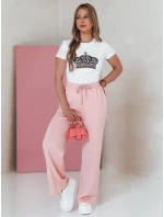 Dámske tričko s korunkou BLINGESSO white FashionStreet RY2878